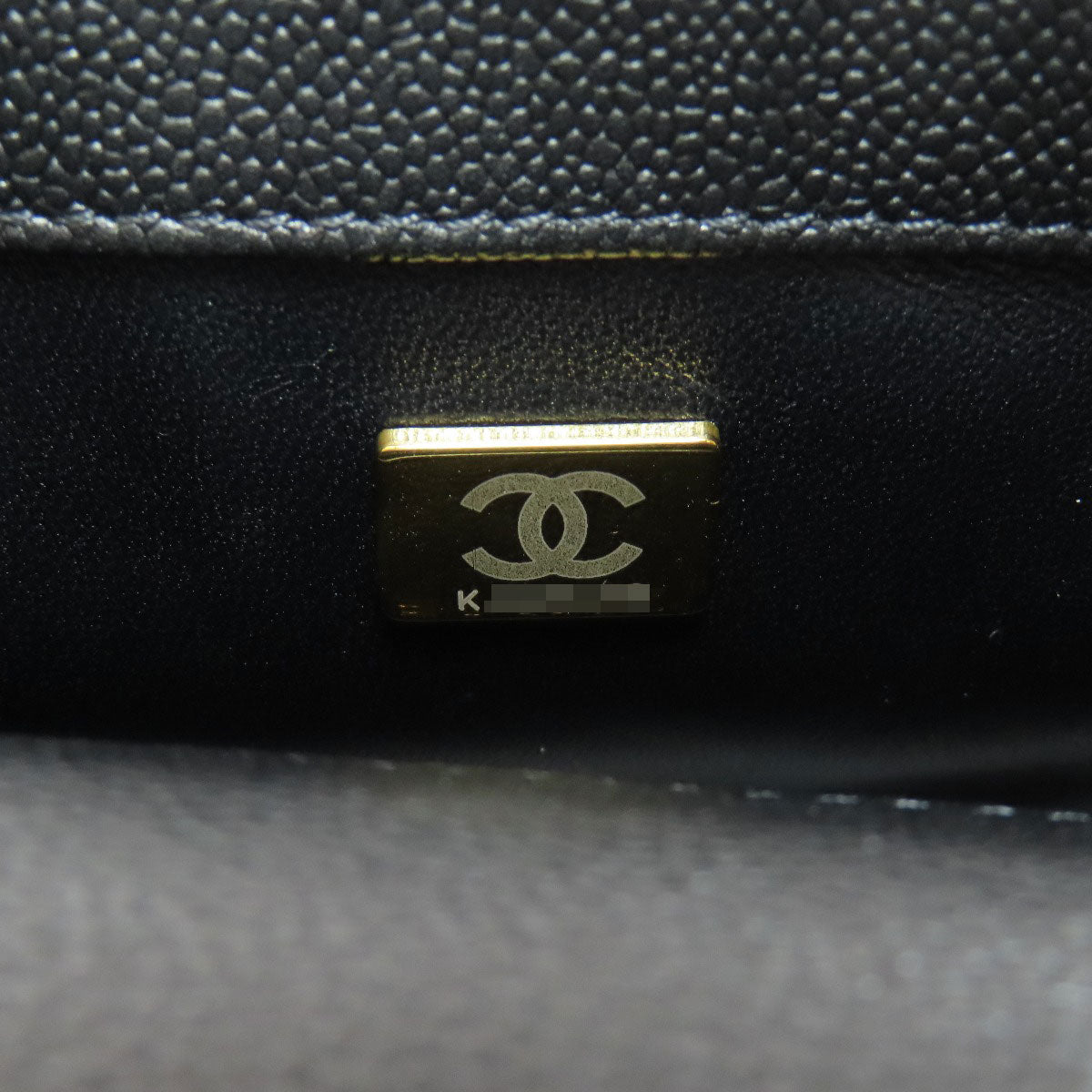 CHANEL シャネル チェーンショルダー ココマーク ゴールド金具 ショルダーバッグ グレインド カーフスキン レディース 中古