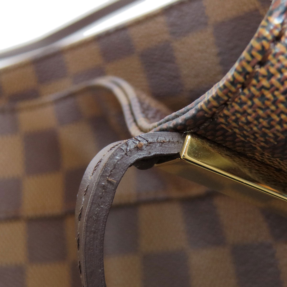 LOUIS VUITTON ルイヴィトン N41215 マーリーボーンPM トートバッグ ダミエキャンバス レディース 中古