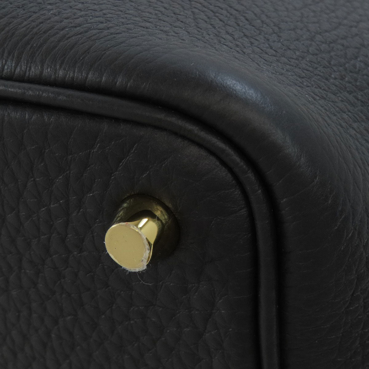 HERMES エルメス ピコタンロックPM ゴールド金具 ハンドバッグ トリヨンクレマンス レディース 中古