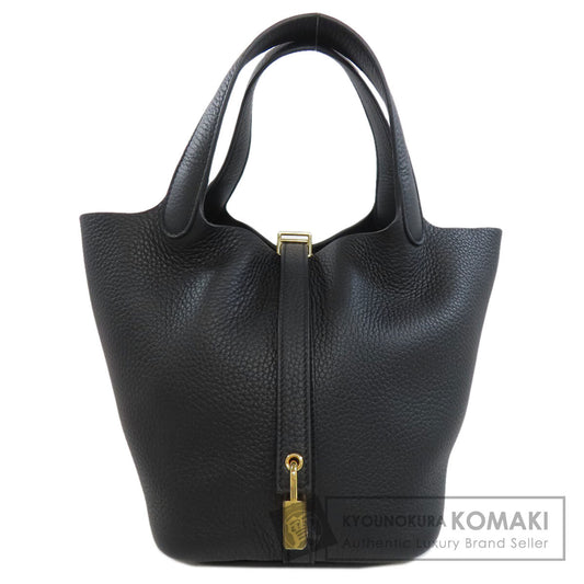 HERMES エルメス ピコタンロックPM ゴールド金具 ハンドバッグ トリヨンクレマンス レディース 中古
