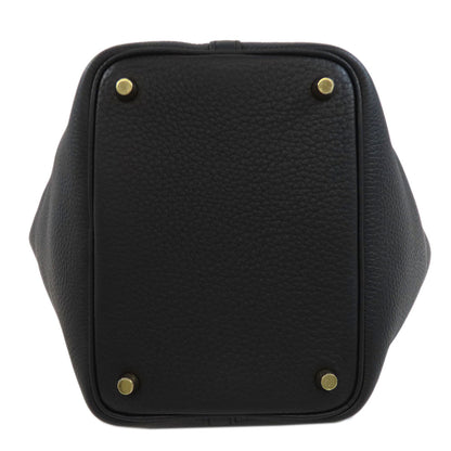 HERMES エルメス ピコタンロックPM ゴールド金具 ハンドバッグ トリヨンクレマンス レディース 中古