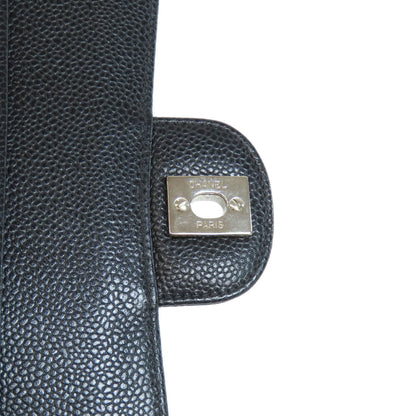 CHANEL シャネル チェーンショルダー マトラッセ シルバー金具 ショルダーバッグ グレインド カーフスキン レディース 中古