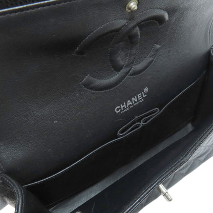 CHANEL シャネル チェーンショルダー マトラッセ シルバー金具 ショルダーバッグ グレインド カーフスキン レディース 中古