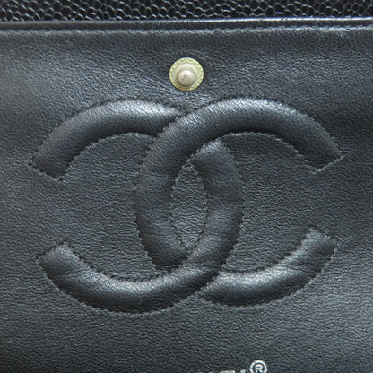 CHANEL シャネル チェーンショルダー マトラッセ シルバー金具 ショルダーバッグ グレインド カーフスキン レディース 中古