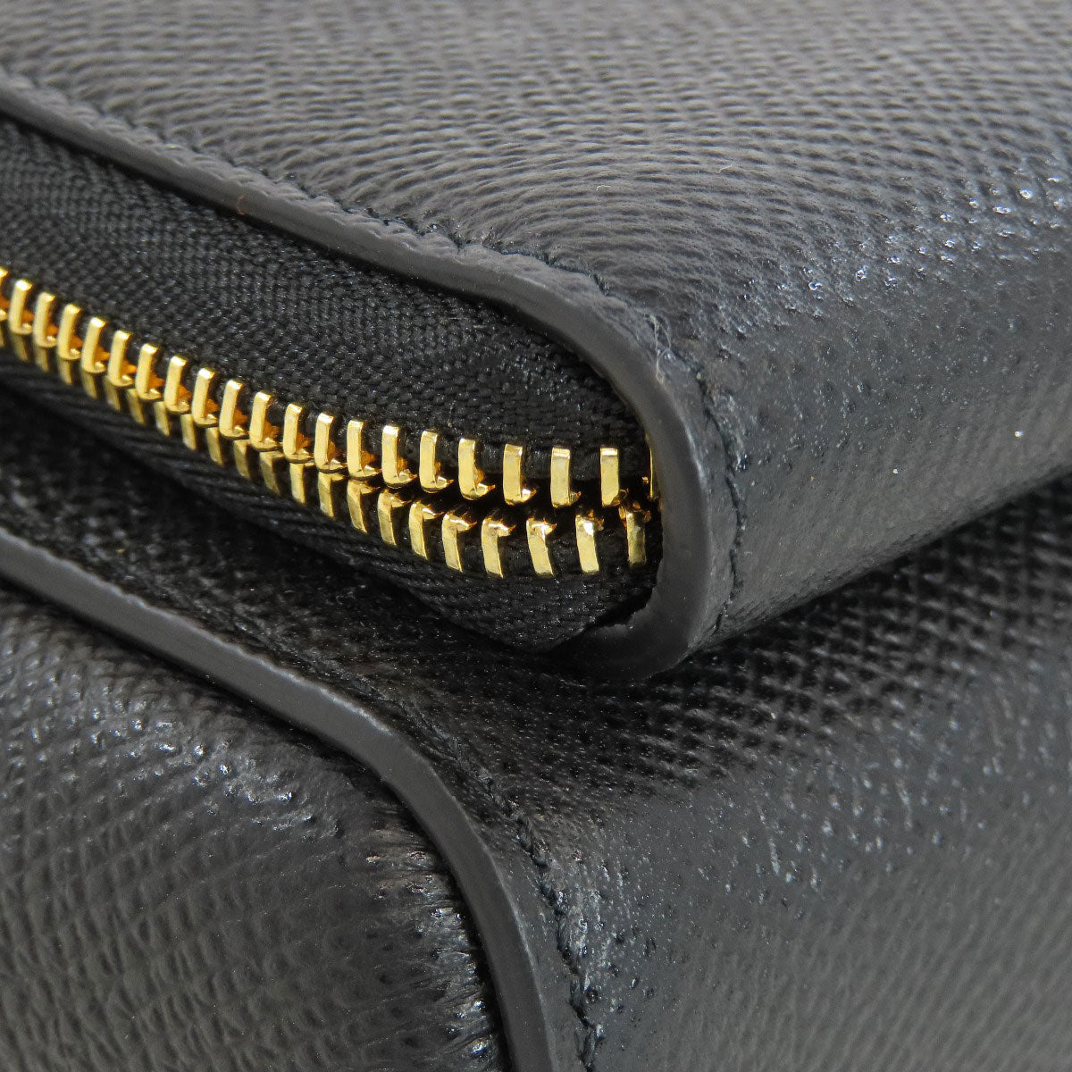 CHRISTIAN DIOR クリスチャンディオール カロ ダブルポーチ ショルダーバッグ カーフ レディース 中古