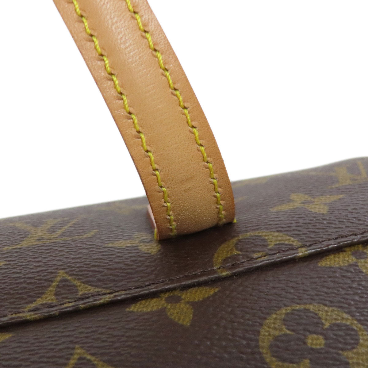 LOUIS VUITTON ルイヴィトン M51902 ソナチネ ハンドバッグ モノグラムキャンバス レディース 中古