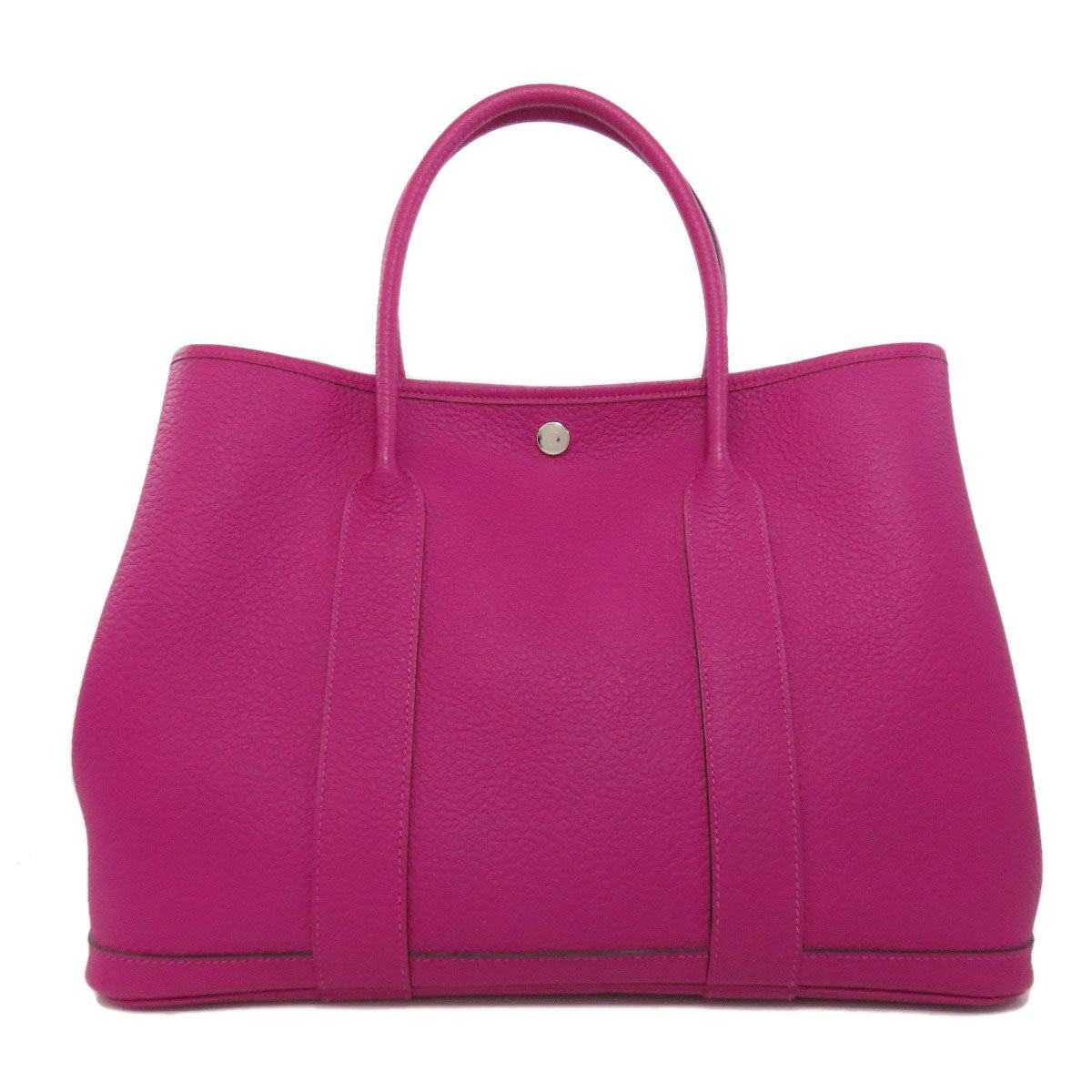 HERMES エルメス ガーデンパーティPM シルバー金具 トートバッグ ネゴンダ レディース 中古