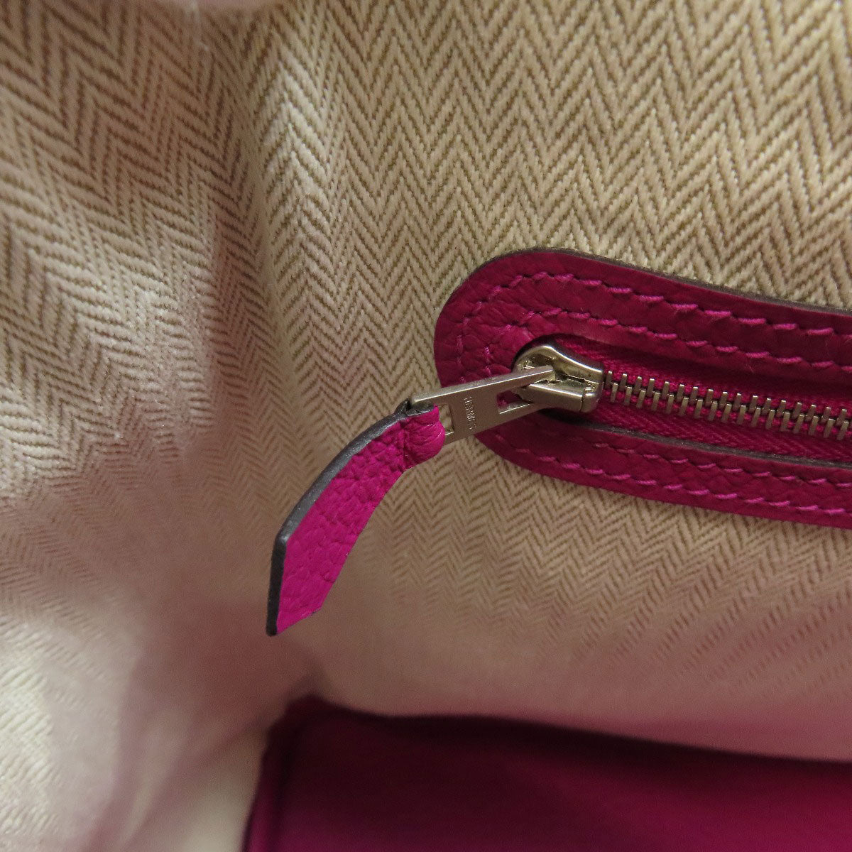 HERMES エルメス ガーデンパーティPM シルバー金具 トートバッグ ネゴンダ レディース 中古