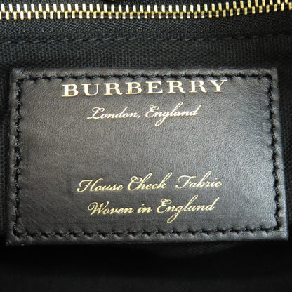 BURBERRY バーバリー ロゴ ショルダーバッグ レザー レディース 中古