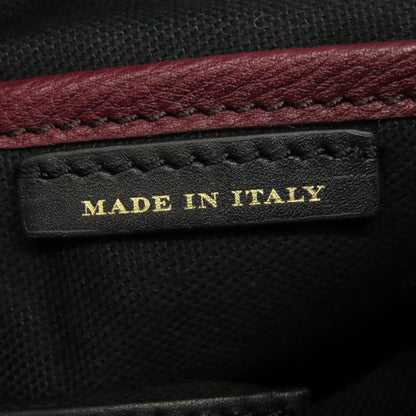 BURBERRY バーバリー ロゴ ショルダーバッグ レザー レディース 中古