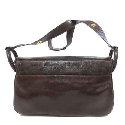 CELINE セリーヌ 馬車 ショルダーバッグ レザー レディース 中古