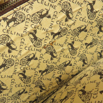 CELINE セリーヌ 馬車 ショルダーバッグ レザー レディース 中古