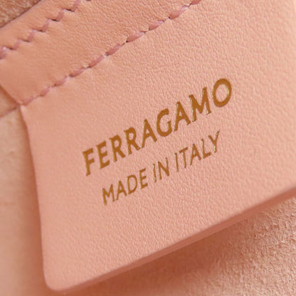 Salvatore Ferragamo サルヴァトーレフェラガモ ロゴ トートバッグ カーフ レディース 中古