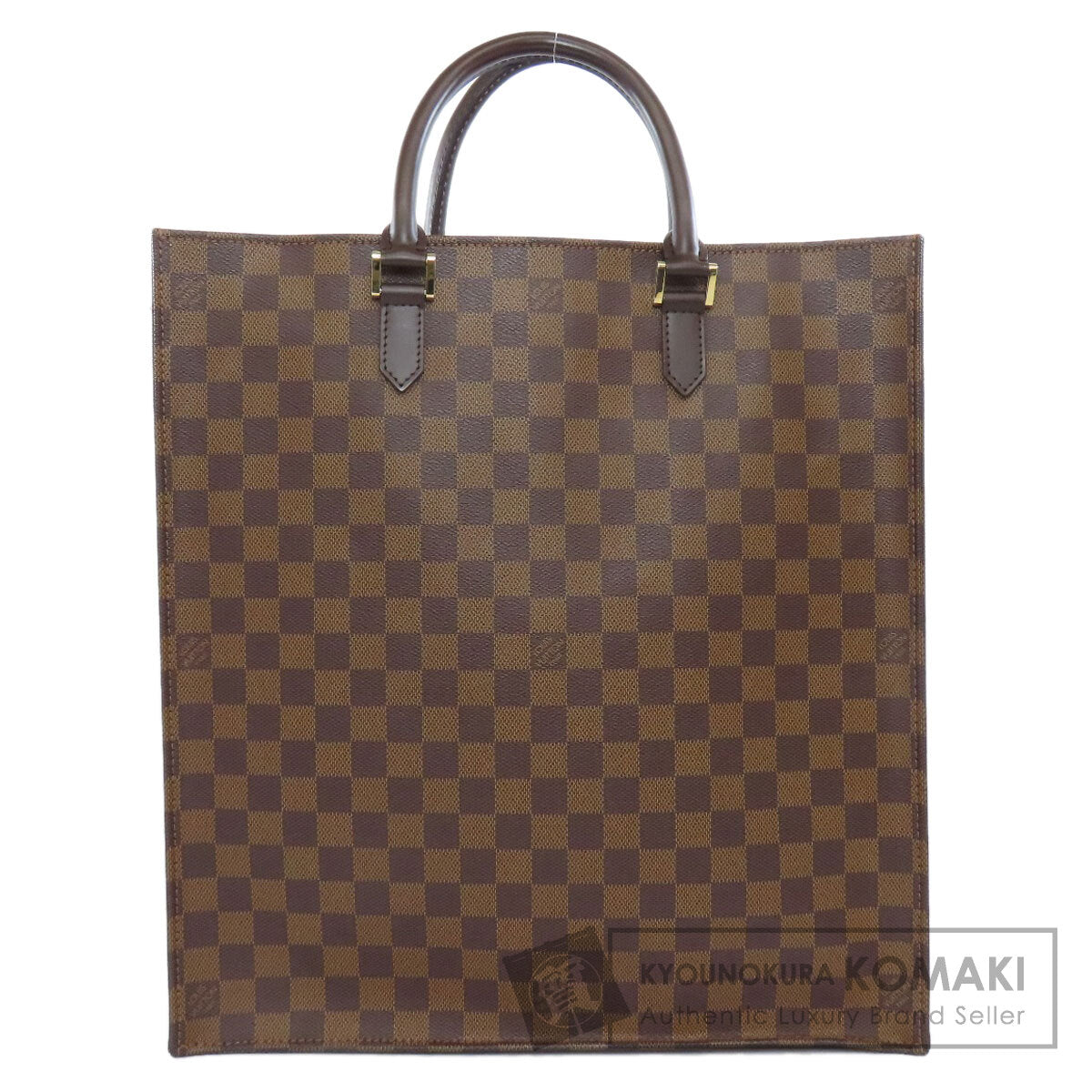 LOUIS VUITTON ルイヴィトン N51140 サックプラ ハンドバッグ ダミエキャンバス レディース 中古