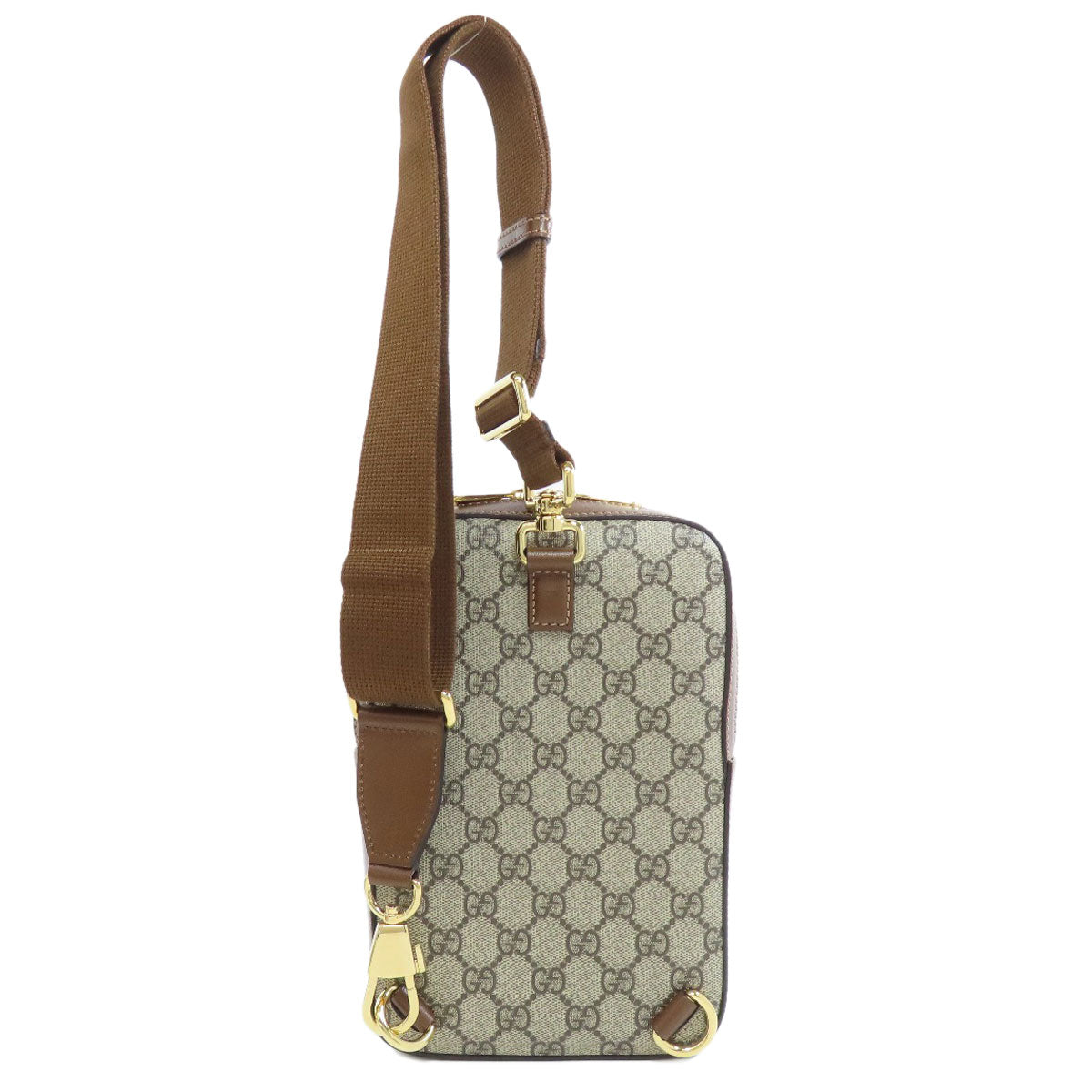 GUCCI グッチ 696016 GGスプリーム ボディバッグ PVC レディース 中古