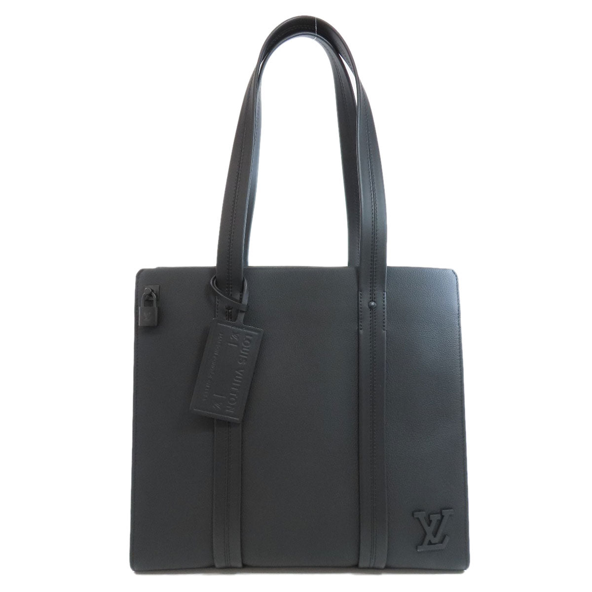 LOUIS VUITTON ルイヴィトン M57308 アエログラム テイクオフ・トート トートバッグ グレインカーフレザー レディース 中古