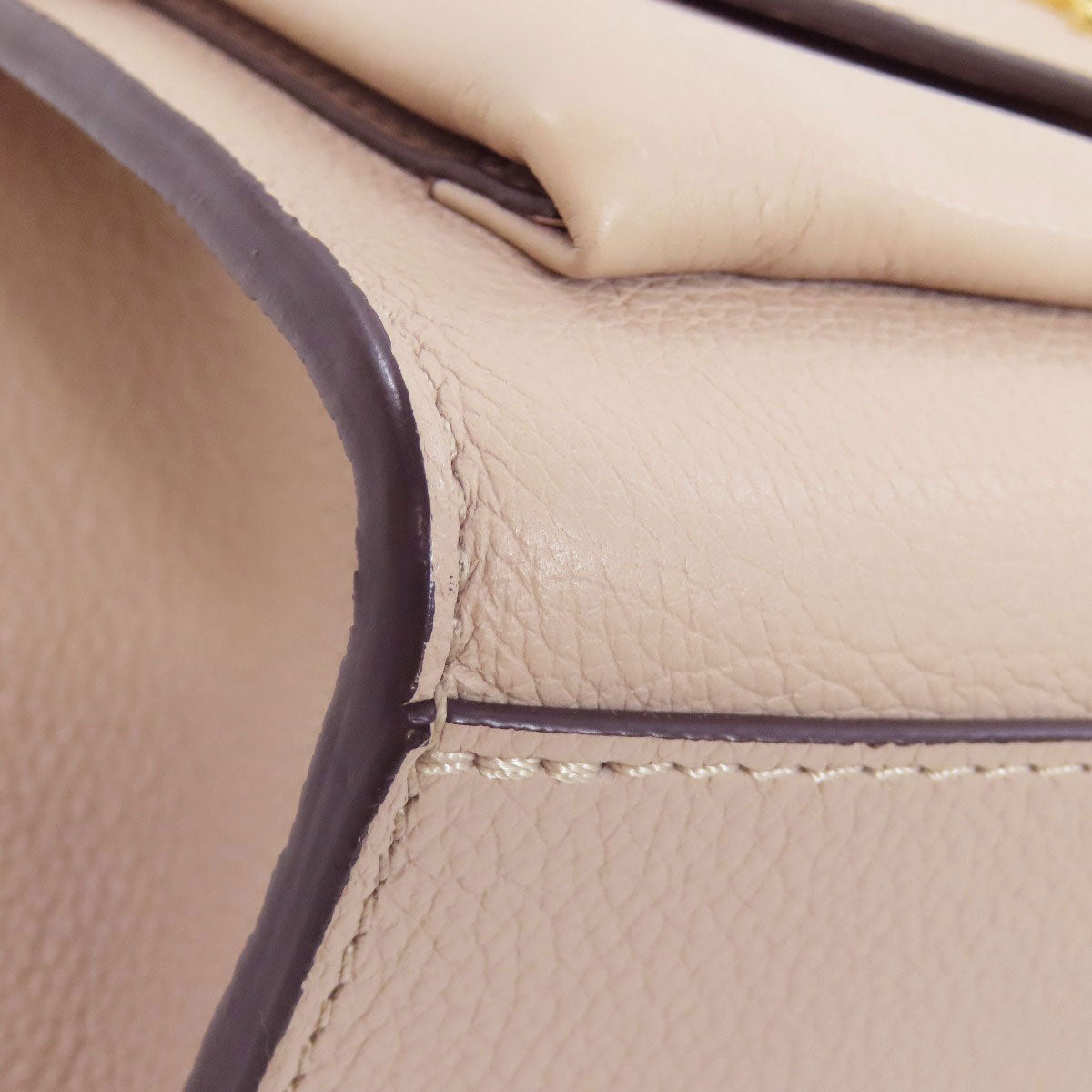 LOUIS VUITTON ルイヴィトン M56137 マイロックミー・チェーン ショルダーバッグ グレインカーフレザー レディース 中古