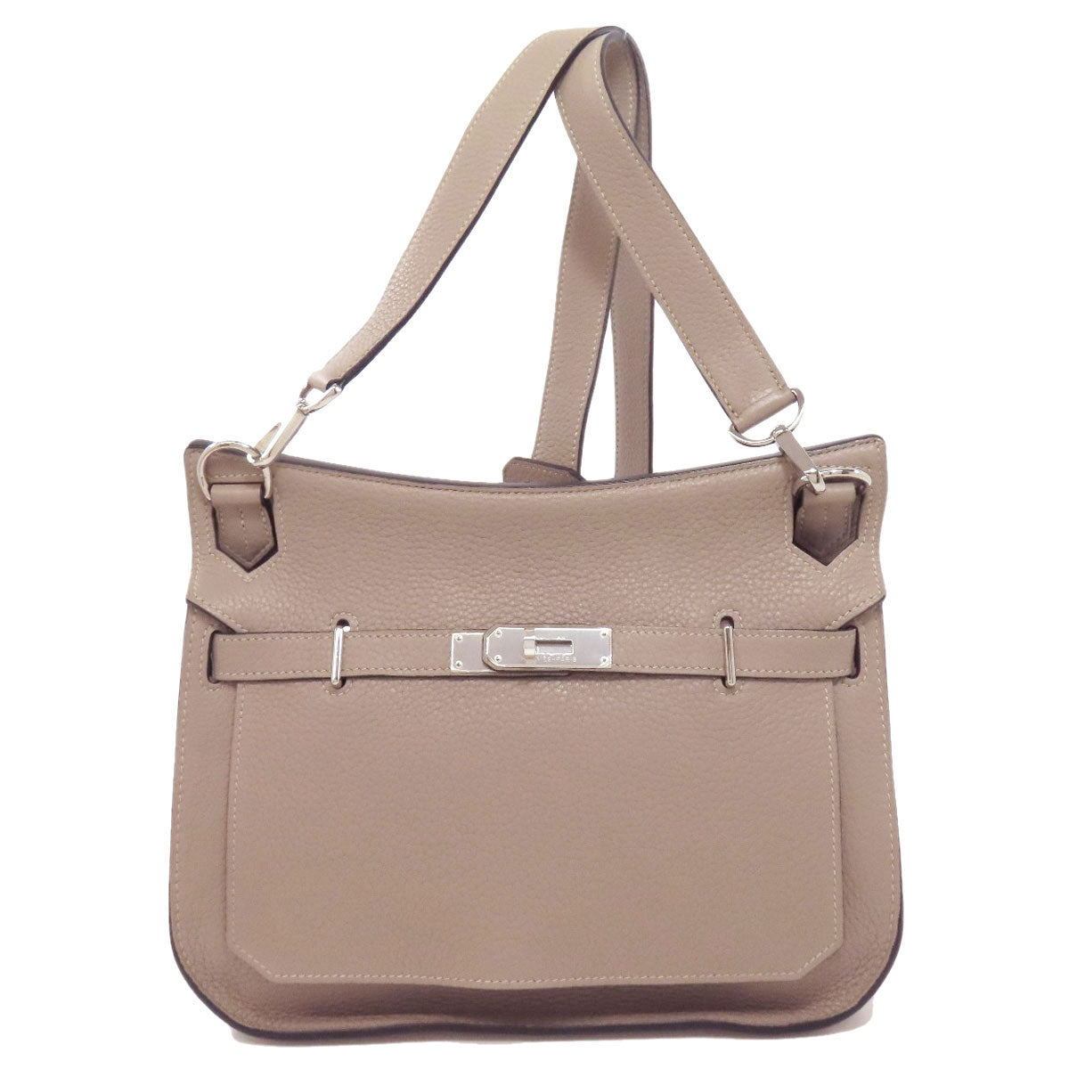 HERMES エルメス ジプシエール28 シルバー金具 ショルダーバッグ トリヨンクレマンス レディース 中古