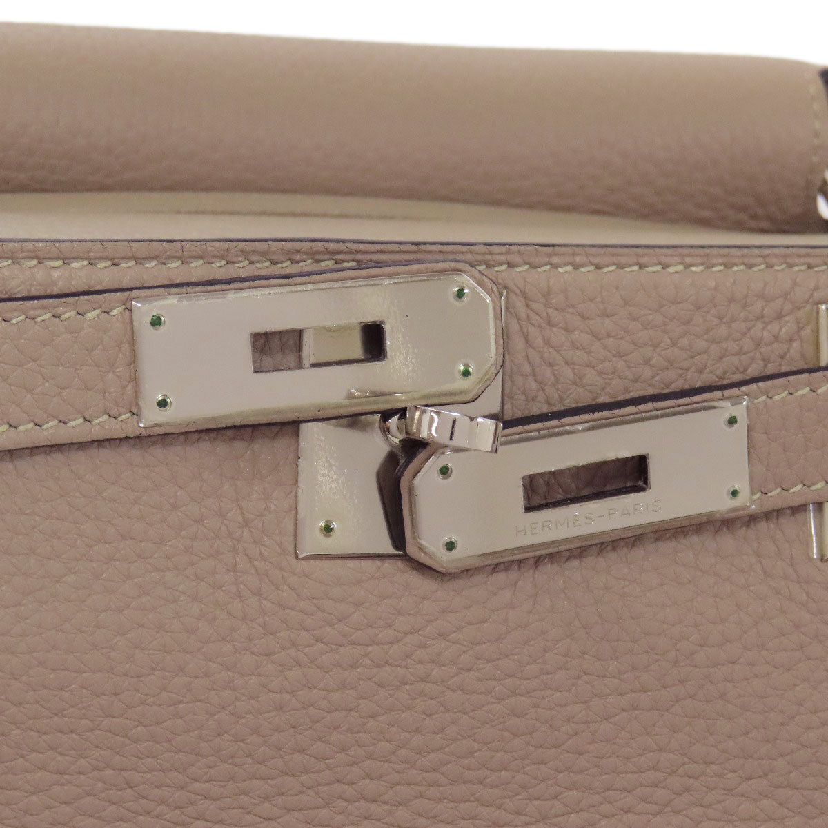 HERMES エルメス ジプシエール28 シルバー金具 ショルダーバッグ トリヨンクレマンス レディース 中古