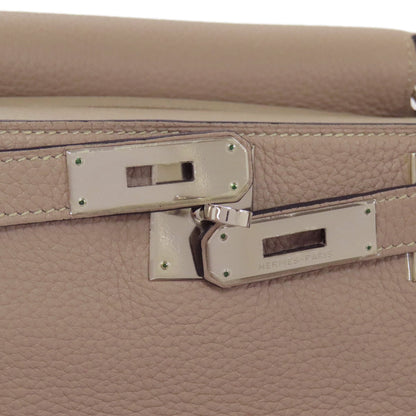 HERMES エルメス ジプシエール28 シルバー金具 ショルダーバッグ トリヨンクレマンス レディース 中古