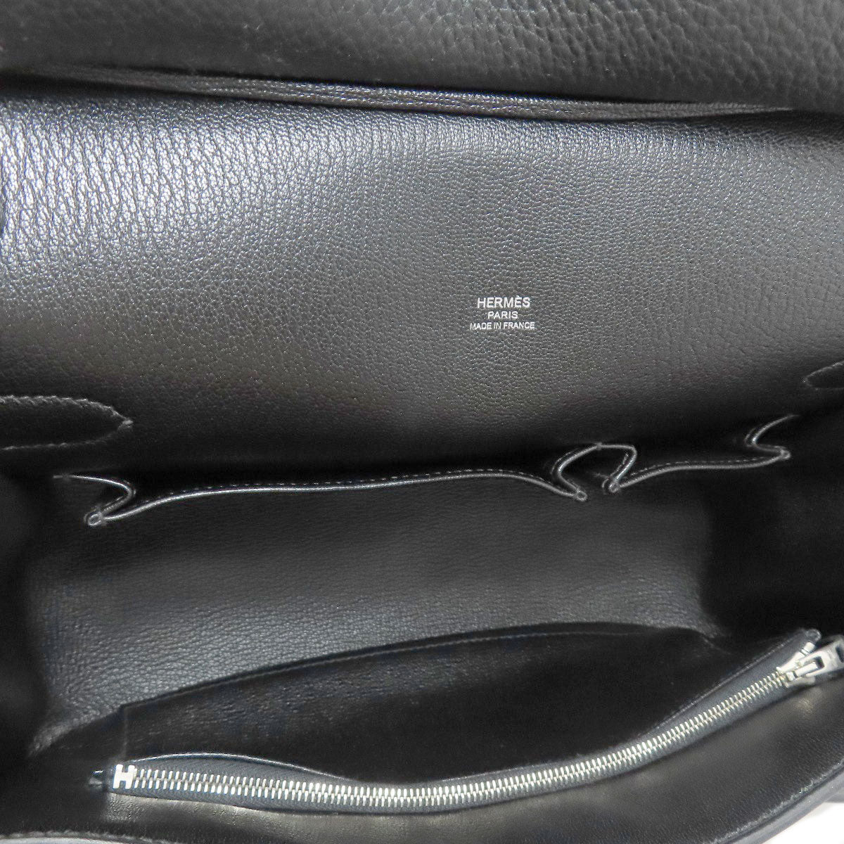 HERMES エルメス ジプシエール28 シルバー金具 ショルダーバッグ トリヨンクレマンス レディース 中古