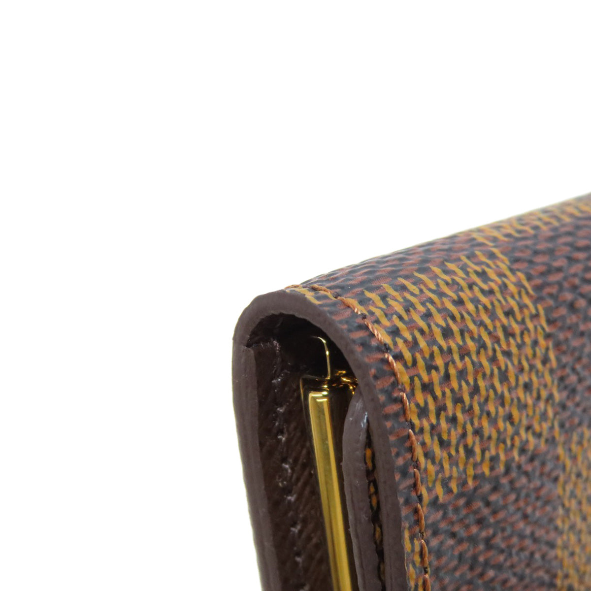LOUIS VUITTON ルイヴィトン N62631 ミュルティクレ4 キーケース ダミエキャンバス レディース 中古