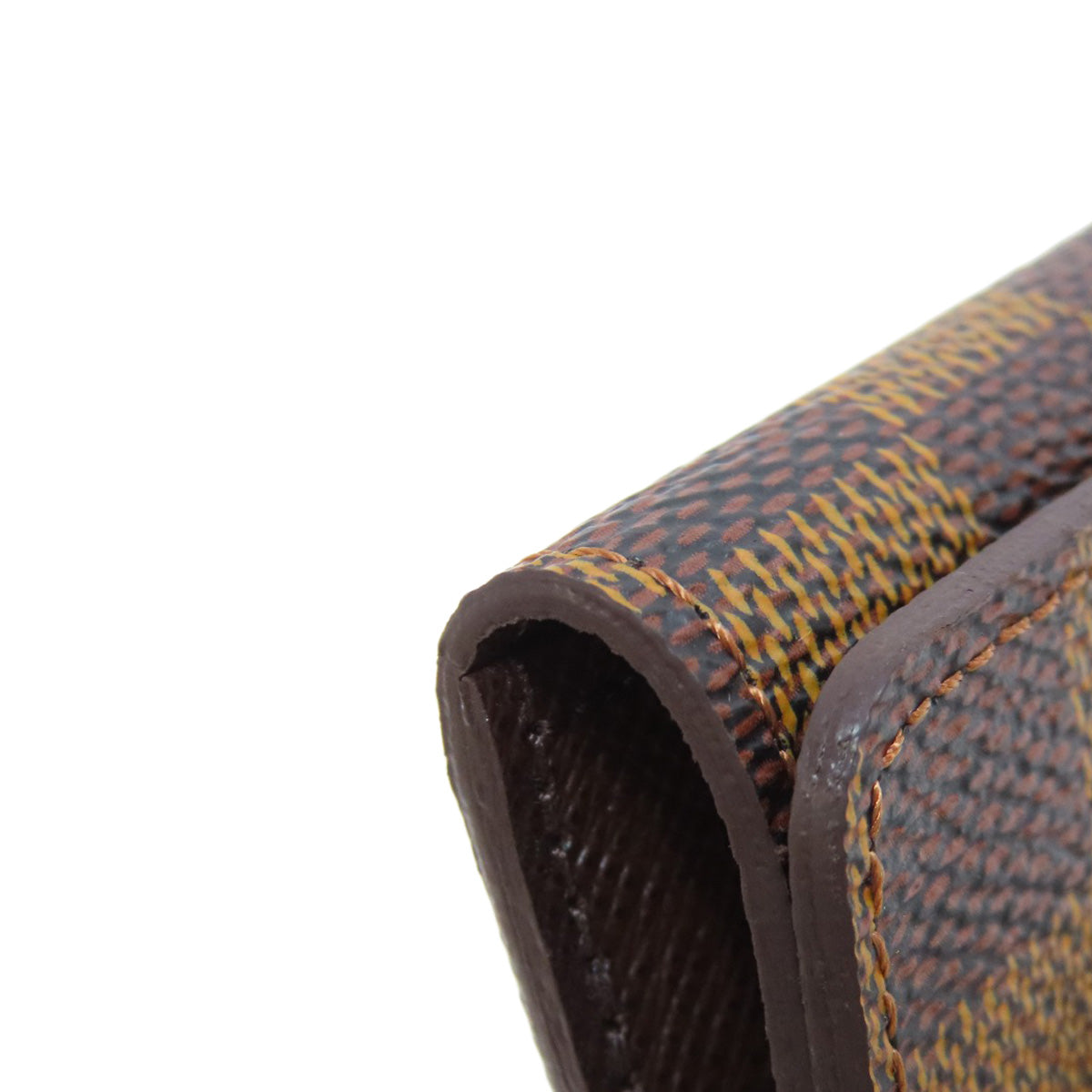 LOUIS VUITTON ルイヴィトン N62631 ミュルティクレ4 キーケース ダミエキャンバス レディース 中古