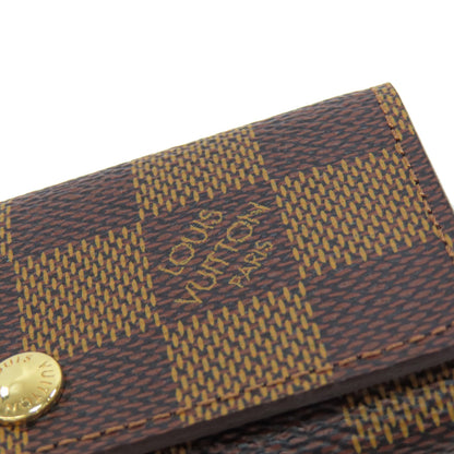 LOUIS VUITTON ルイヴィトン N62631 ミュルティクレ4 キーケース ダミエキャンバス レディース 中古