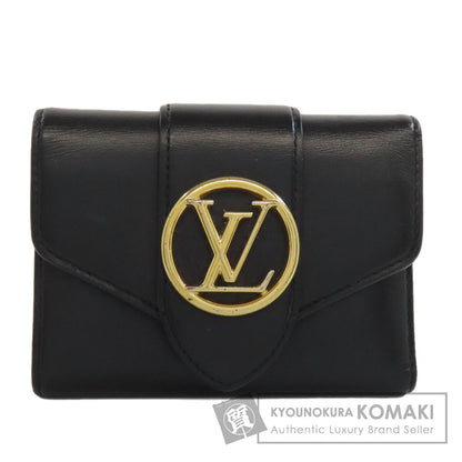 LOUIS VUITTON ルイヴィトン M69176 ポルトフォイユ LV ポンヌフ 二つ折り財布（小銭入れあり） レザー レディース 中古