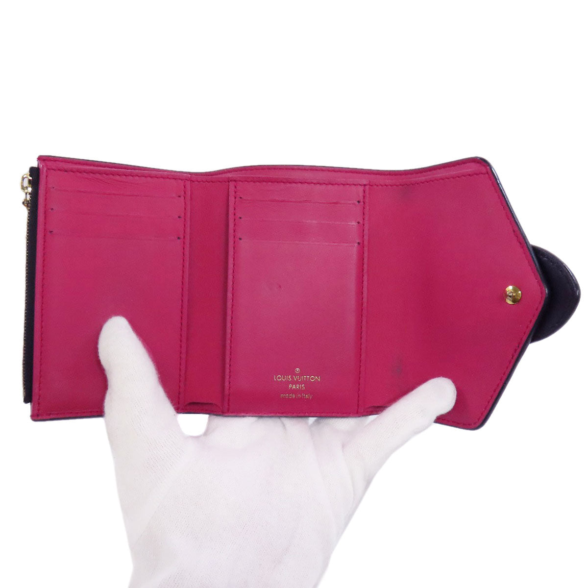LOUIS VUITTON ルイヴィトン M69176 ポルトフォイユ LV ポンヌフ 二つ折り財布（小銭入れあり） レザー レディース 中古