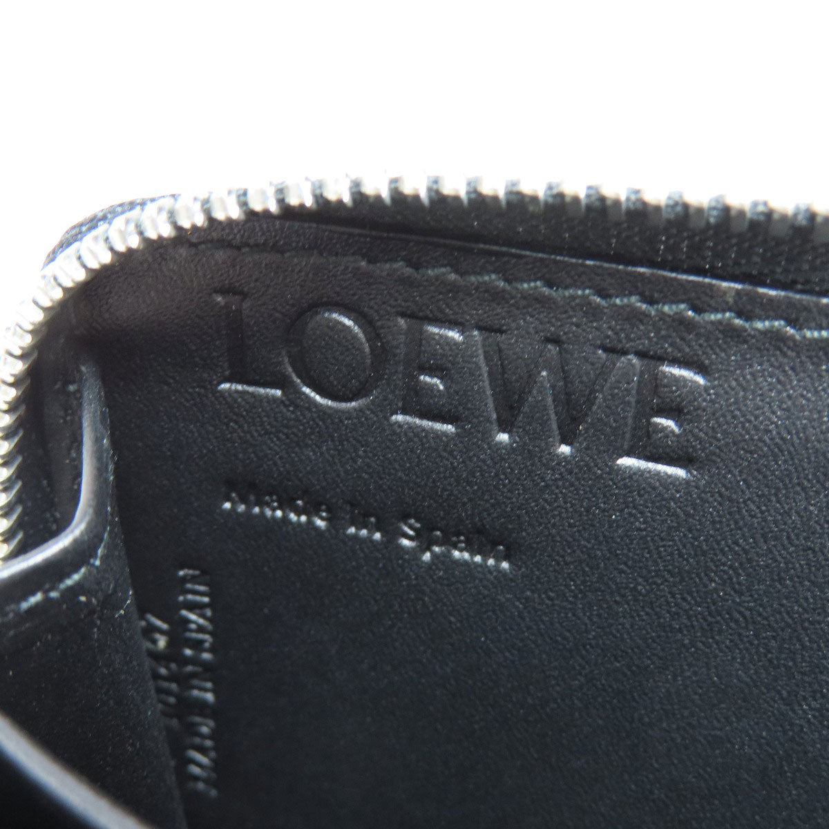 LOEWE ロエベ アナグラム コインケース レザー レディース 中古