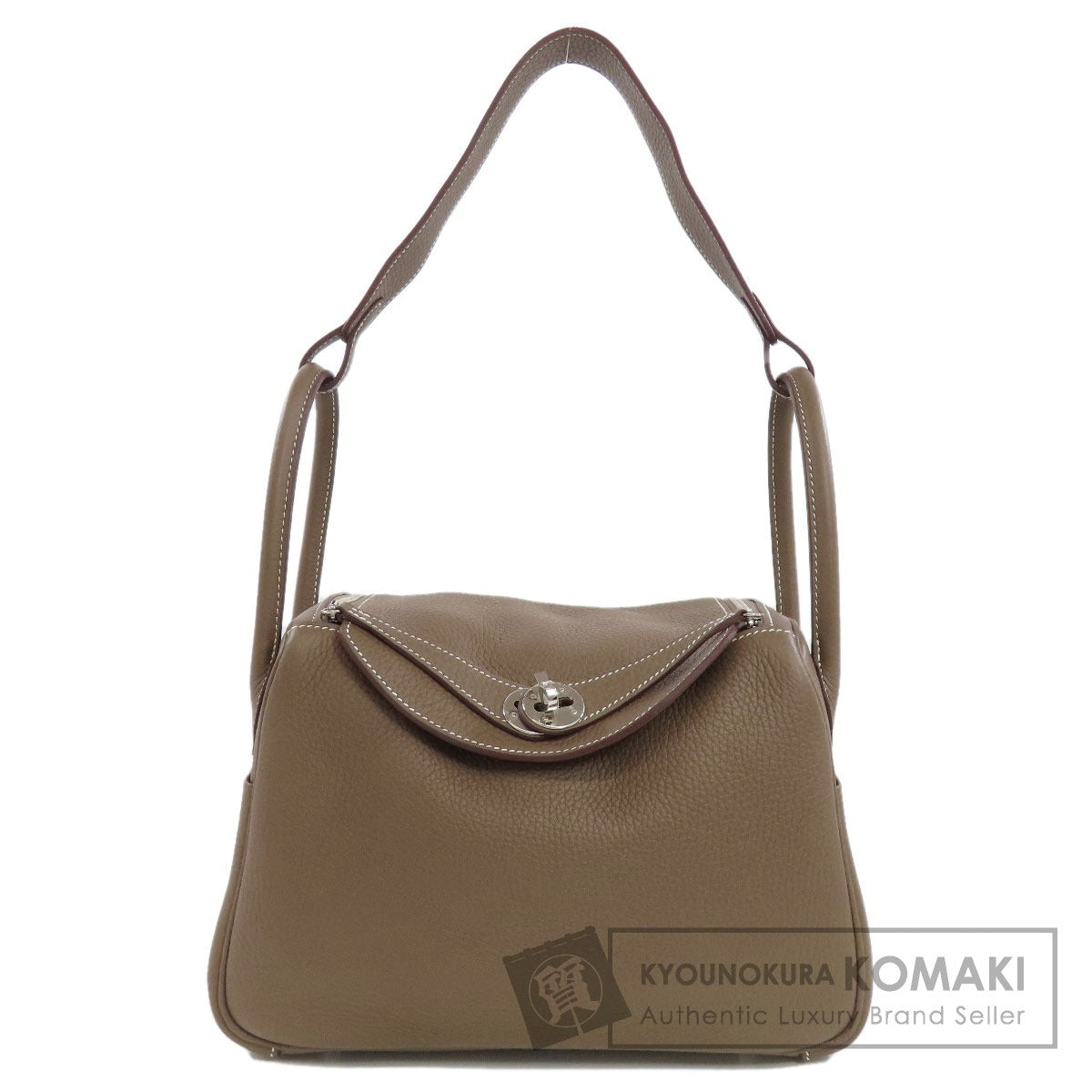 HERMES エルメス リンディ 26 シルバー金具 ハンドバッグ トリヨン レディース 中古