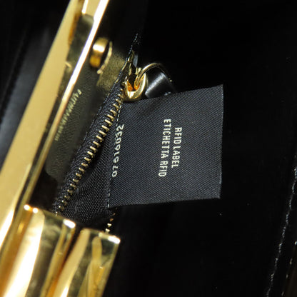 FENDI フェンディ フェンダーチェ ミニピーカブー ハンドバッグ カーフ レディース 中古