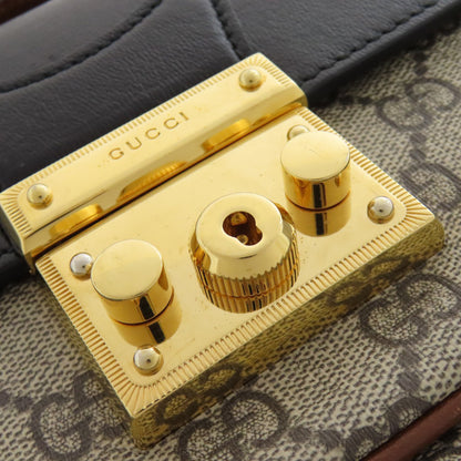 GUCCI グッチ 658487 GGスプリーム 2WAY ショルダーバッグ PVC レディース 中古