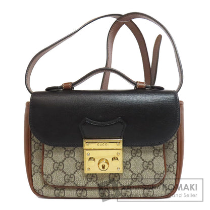 GUCCI グッチ 658487 GGスプリーム 2WAY ショルダーバッグ PVC レディース 中古