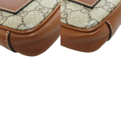 GUCCI グッチ 658487 GGスプリーム 2WAY ショルダーバッグ PVC レディース 中古