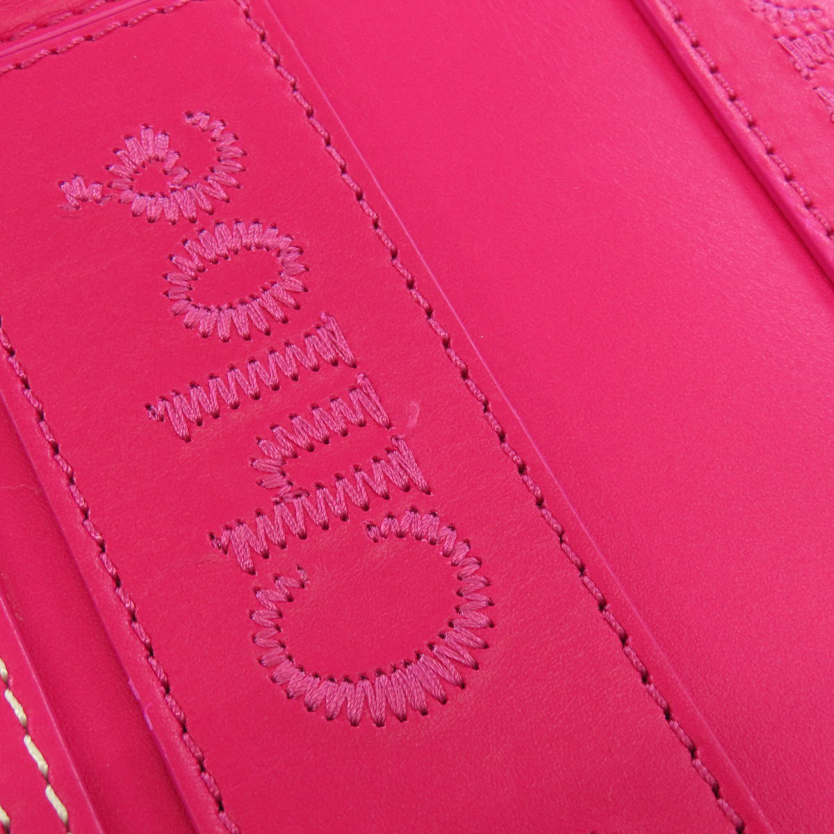 CHLOE クロエ ウッディミニ 2WAY ハンドバッグ レザー レディース 中古