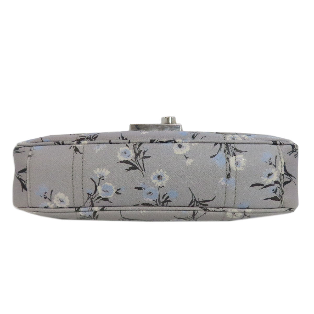 PRADA プラダ フラワーモチーフ ショルダーバッグ PVC レディース 中古