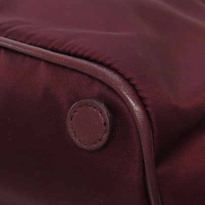 PRADA プラダ 1BG068 リボンモチーフ 2WAY ハンドバッグ ナイロン レディース 中古