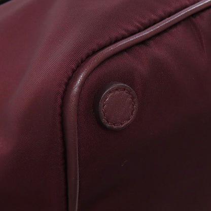 PRADA プラダ 1BG068 リボンモチーフ 2WAY ハンドバッグ ナイロン レディース 中古