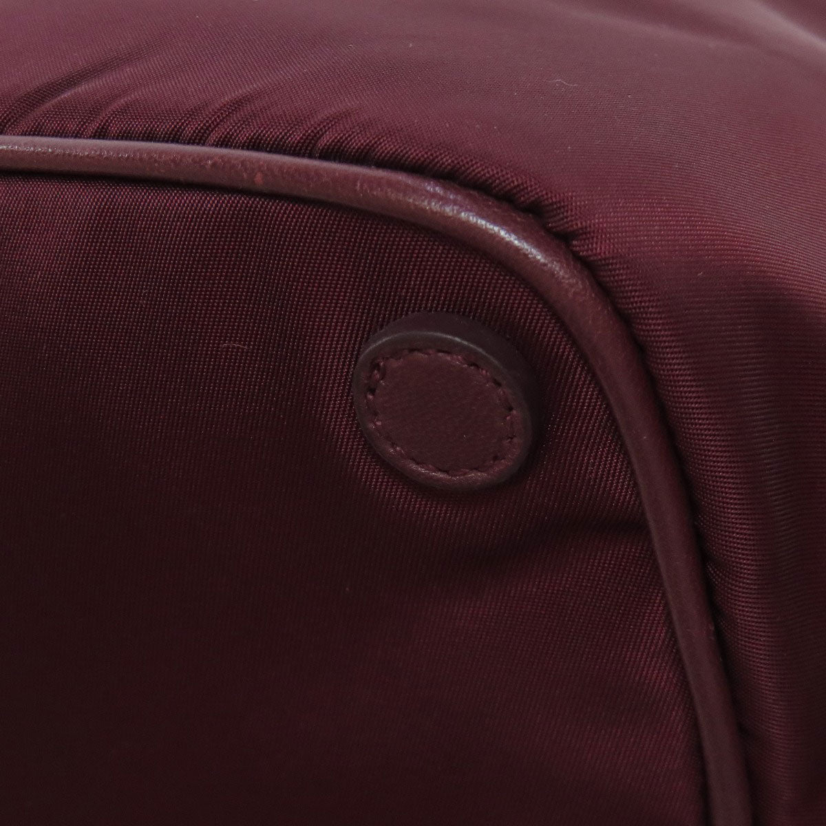 PRADA プラダ 1BG068 リボンモチーフ 2WAY ハンドバッグ ナイロン レディース 中古