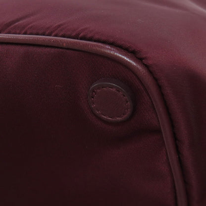 PRADA プラダ 1BG068 リボンモチーフ 2WAY ハンドバッグ ナイロン レディース 中古