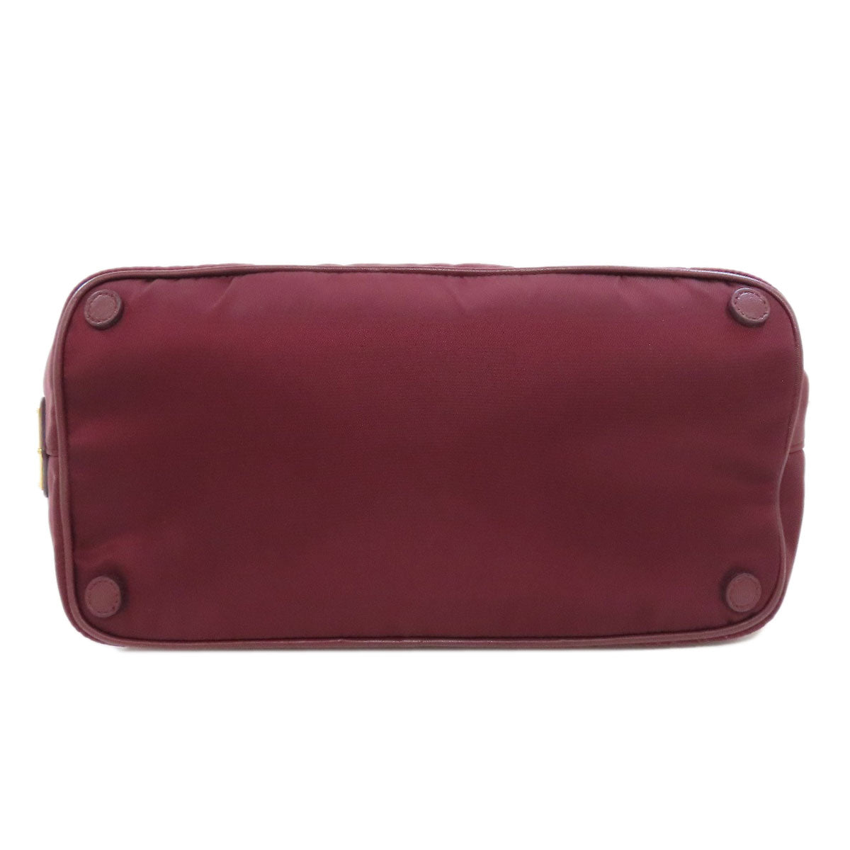 PRADA プラダ 1BG068 リボンモチーフ 2WAY ハンドバッグ ナイロン レディース 中古