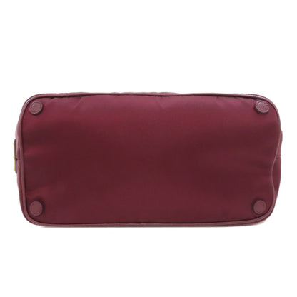 PRADA プラダ 1BG068 リボンモチーフ 2WAY ハンドバッグ ナイロン レディース 中古