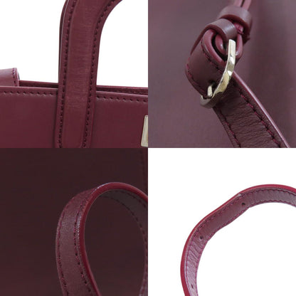 CARTIER カルティエ 2WAY ハンドバッグ レザー レディース 中古