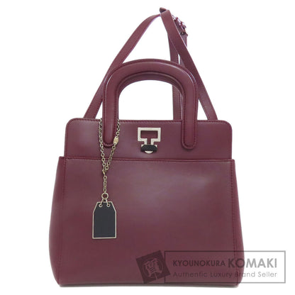 CARTIER カルティエ 2WAY ハンドバッグ レザー レディース 中古