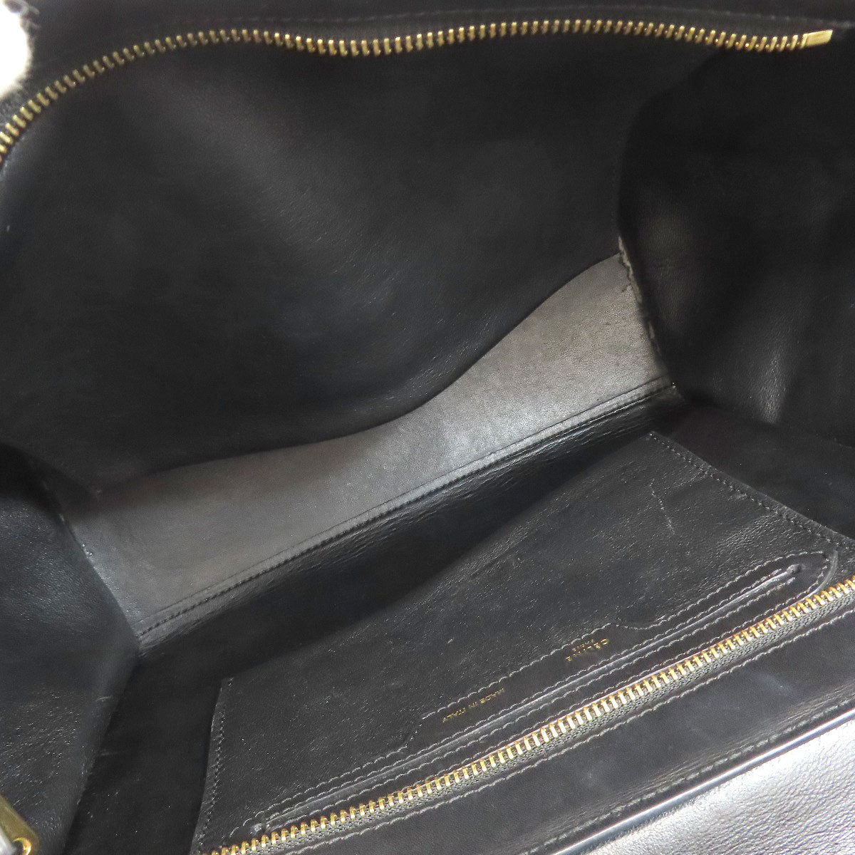 CELINE セリーヌ トラペーズ 2WAY ハンドバッグ カーフ レディース 中古