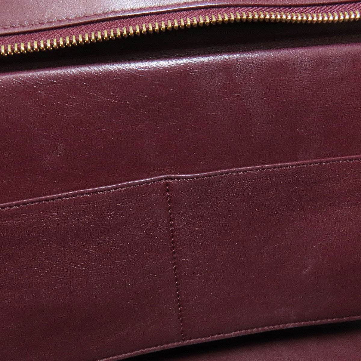 CELINE セリーヌ トラペーズ 2WAY ハンドバッグ レザー レディース 中古