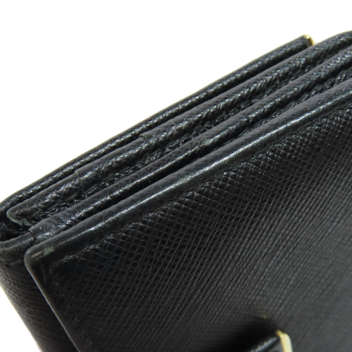 PRADA プラダ ロゴ 二つ折り財布（小銭入れあり） サフィアーノ レディース 中古