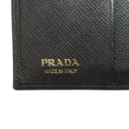 PRADA プラダ ロゴ 二つ折り財布（小銭入れあり） サフィアーノ レディース 中古
